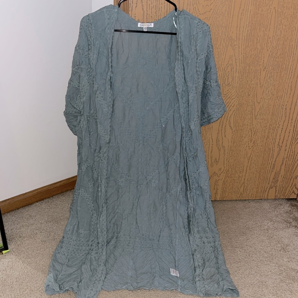 Beautiful stitching, Long Cardigan